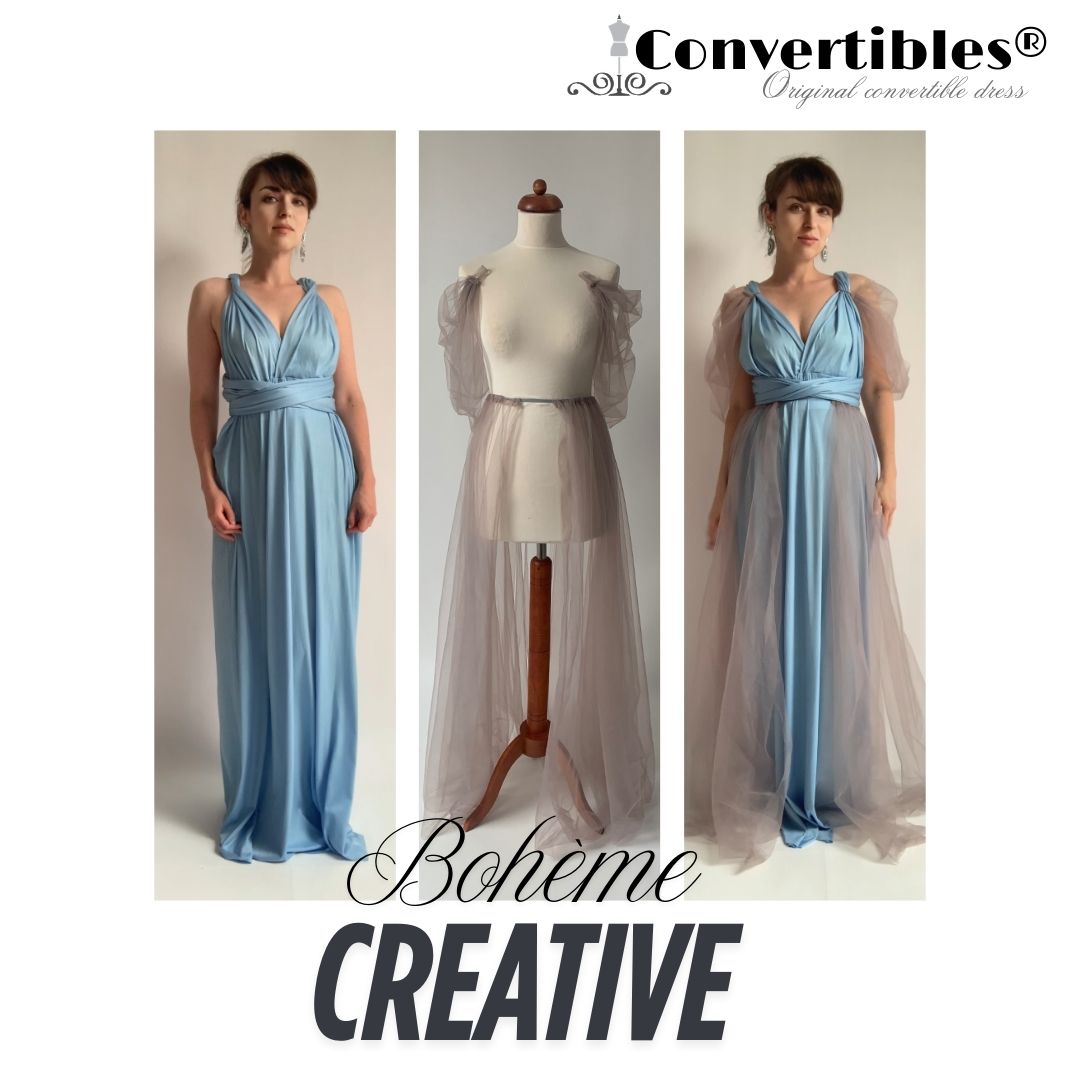 Kreativní variabilní šaty